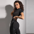 FlexiFit Zippered Sport Jumpsuit for Women