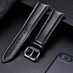 Amazfit Bands Calfskin Leather Watch Strap for Comfort and Durability