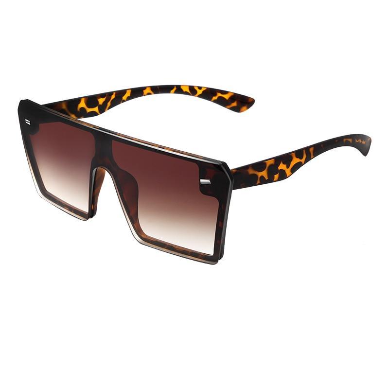NEW Top Oversized Square Modern  Woman And Ladies Fashion Retro Gradient Sunglasses With  Big Frame And  Vintage Eyewear UV400 Protection - SJB-DIAMOND ELITES