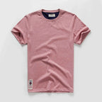 Classic Cotton Men's Solid O-Neck Tee THRIXINE