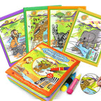 Magic Water Drawing Books Coloring Books Doodle & Magic Pen Painting Drawing Board Children  Painting Toys Birthday Gifts - SJB-DIAMOND ELITES