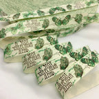 5Y 1.5cm/2.5cm Flowers Printed Cotton Floral Ribbon For Handmade DIY Craft Scrapbook Gift Packing Easter Wedding Christmas Deco Lootquake LLC