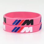 Hologram Bracelet ///M Sport M Power Black White Silicone Wristband Bangle for Auto Club Fans M3 M5 M6 3/5/7 Series - SJB-DIAMOND ELITES