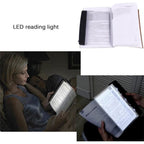 Modern Flat Plate LED Book Light Reading Night Light Portable Travel Led Desk Lamp Eye Protect for Reading books - SJB-DIAMOND ELITES