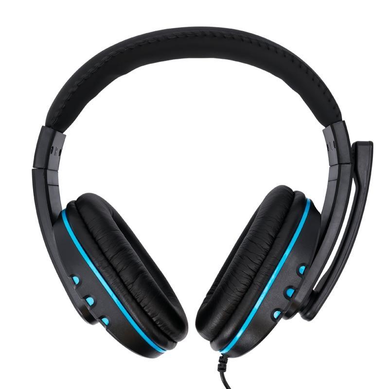 STEVVEX Professional 3.5mm Wired Gaming Headset Deep Bass Game Earphone Gamer Headphones with Microphone for PC Computer Laptop PS4 - SJB-DIAMOND ELITES