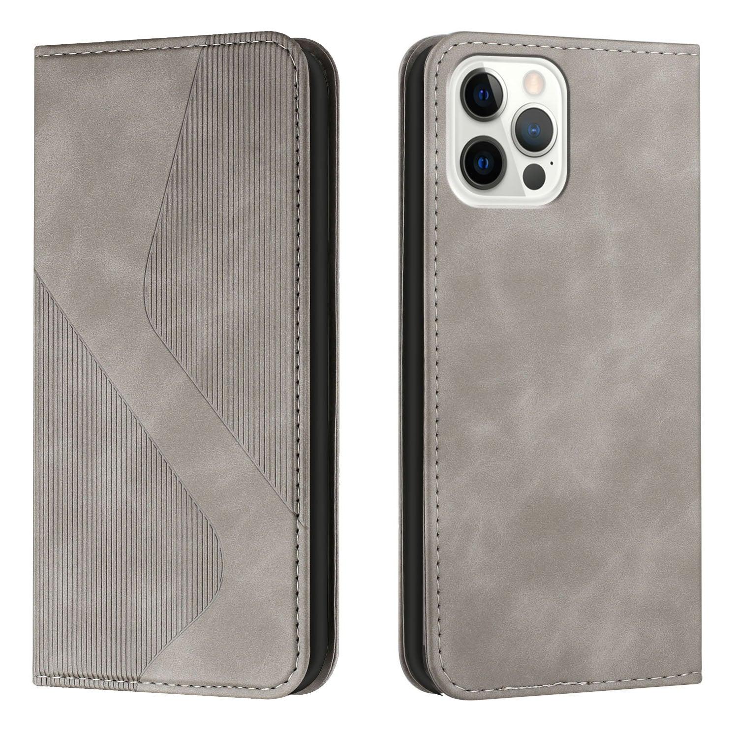 Luxury Blue Flip Wallet Case For iPhone 14 13 12 Mini Plus 11 Pro Magnetic Cards Phone Cover Magnetic PU Leather Phone Case Classic S-shaped Simple Flip Wallet Cover Stevvex