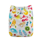 Baby One Size Fits All Reusable Baby Cloth Diaper with  Microfiber Insert Diaper For Baby Boys and Baby Girls In Modern New Printed Design