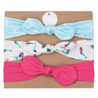 Modern Mother & Daughter Rabbit Ears Bow Hair Bands Cloth Headband Bowknot Headwear Bow