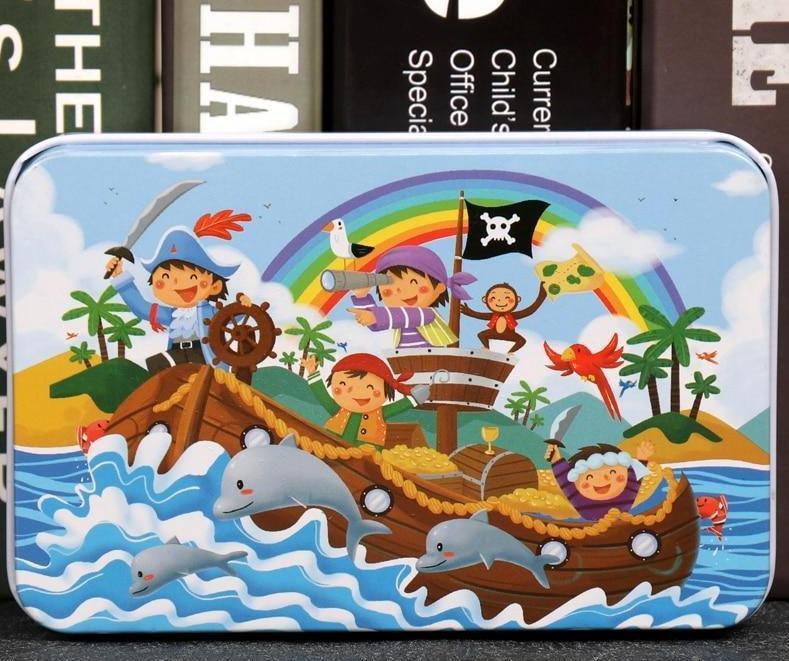 New 60 Pieces Wooden Toys Puzzle Kids Toy Cartoon Animal Wood Toys Puzzles For Child Early Educational Learning Toys for Children - SJB-DIAMOND ELITES
