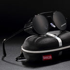 Luxury Round Metal Polarized Steampunk Round Sunglasses Retro sun glasses Glasses Vintage Style For Men and Women With UV400 Protection - SJB-DIAMOND ELITES