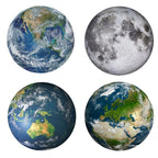 1000pcs Modern Round Puzzles Toys Puzzles Educational Toys Puzzles For Adults Interesting Goods Learning And Education Moon and Planets Puzzles - SJB-DIAMOND ELITES