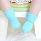 Cotton Newborn Baby Durable Anti Slip Floor Socks For Baby Boy And Baby Girl Perfect Baby Shower Gift