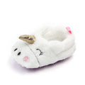 Princess Newborn Baby Crawling Shoes Girl Slippers Pre Walker Trainers Fur Winter Soft Shoes