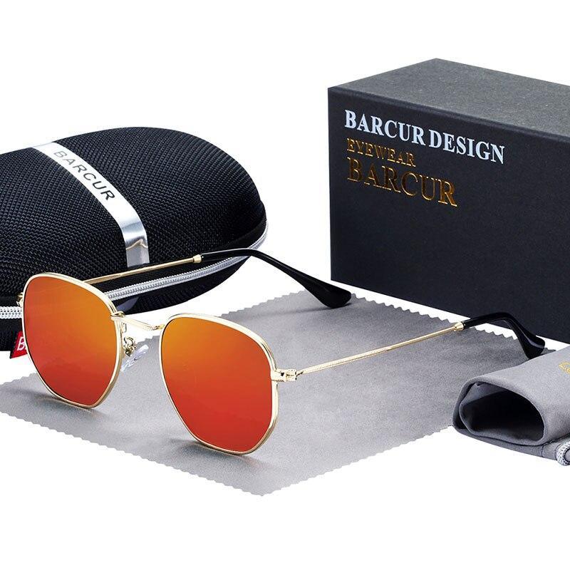 Luxury Classic Retro Reflective Sunglasses  For Man and Woman Minimalist Stainlesss Steel Frame Eyewear Sunglasses With UV400  Protection - SJB-DIAMOND ELITES