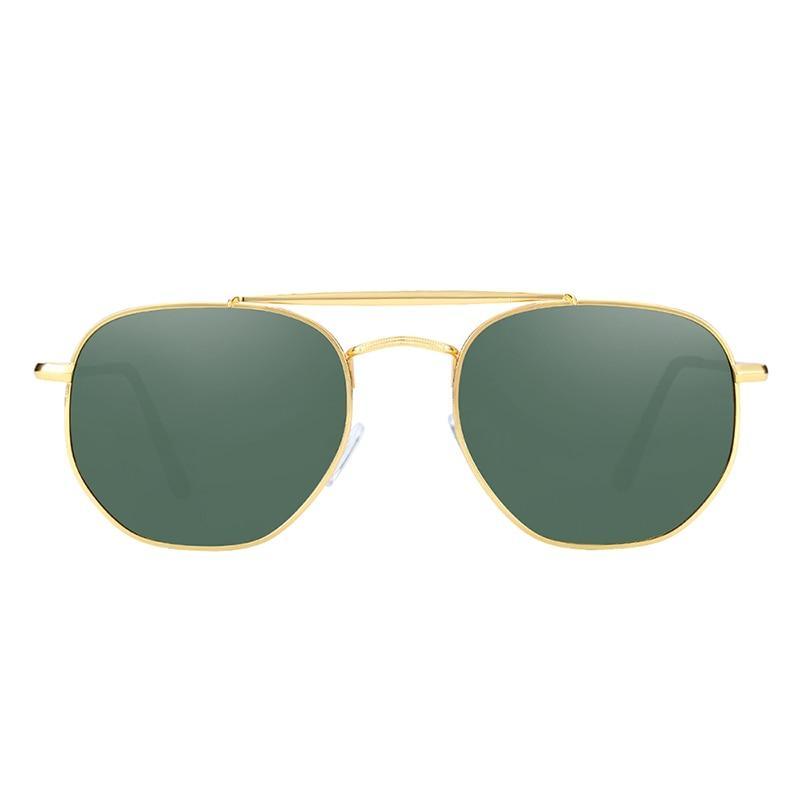 Luxury Famous Original Square Sunglasses for Men and Woman  Polarized Hexagon Sunglasses Oculos De Sol gafas lunette de soleil femme WIth UV400 Protection - SJB-DIAMOND ELITES