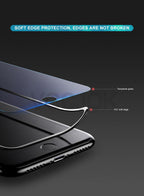 100D Curved Edge Full Cover Tempered Glass On The For iPhone 7 8 Plus Screen Protective Glass For iPhone 7 8 6 6S Plus Film Shock Absorbent Heavy Duty Protective Screen Glass Stevvex
