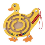 Children Magnetic Maze Toy Kids Wooden Puzzle Game Toy Kids Early Educational Brain Teaser Wooden Toy Intellectual Stevvex Board - SJB-DIAMOND ELITES