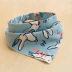 Baby Bibs Waterproof Triangle Cotton Cartoon Child Bibs Dribble Bibs Newborn Slabber Absorbent Cloth For Kids