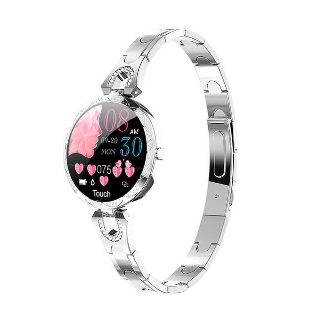Fashion Women's Smart Watch Waterproof Wearable Device Heart Rate Monitor Sports Smartwatch For Women Ladies - SJB-DIAMOND ELITES