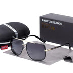 Luxury Elegant Square Polarized Sunglasses Brand Driving Glasses for Men and Boys With UV400 Protection - SJB-DIAMOND ELITES