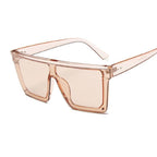 Retro Modern Elegant Square Sunglasses for Women and Lady With Big Frame Fashion Girls Sunglasses In Vintage Style With UV400 Protection - SJB-DIAMOND ELITES