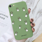 Butterfly Pattern Design Trendy Mobile Phone Case Protective Case For iPhone 7 8 SE 2020 Flower Cartoon Celular Case For iPhone7 8 SE2020 se 2020 se2020 A1778 A1660 A1779 Silicon Matte TPU Cover Stevvex