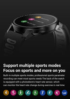 New Proffesional Smart Watch With IP68 Waterproof Protection  Sport Men Women Bluetooth Smartwatch Fitness Tracker Heart Rate Monitor For Android IOS - SJB-DIAMOND ELITES