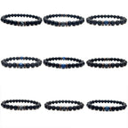 Lava Stone Men Wrist  Bracelet Natural Moonstone Bead Tibetan  Chakra Diffuser Bracelets For Men Jewelry Cool Gifts - SJB-DIAMOND ELITES
