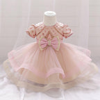 Unicorn Dress Costume Infant Party Dress For Baby Girls In elegant Style