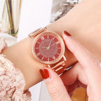 New STEVVEX Women Watches 2020 Trend Luxury Style Diamond Rose Gold Ladies Wrist Watches Magnetic Women Bracelet Watch For Women and Girls