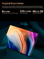 Teclast 10,4 inch T40 Pro tablet 8gb RAM ROM 128GB Android 11/12 7000mAh fast charging 2000x1200 UNISOC T618/T616 8 cores 4G network, Wifi, 13MP + 8MP