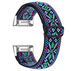 Fitbit Charge 6 5 Nylon Strap - Elastic Sport Fabric Design
