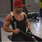 Men's Gym Stringer Tank Top