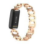 Stainless Steel Fitbit Luxe Band - Sleek Premium Design - SJB-DIAMOND ELITES