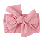 Elastic Candy Solid Color Head Wrap Newborn Head bands Bowknot Bows for Baby Girl Hair Accessories