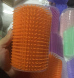 Massager for Cats Pet Products Pets Goods Brush Remove Hair Comb Grooming Table Dogs Care Accessories Things Strip  Soft Cat Massage Brushes Wall Mounted Scraper for Kitten Stevvex