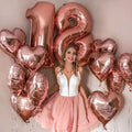 Modern 32inch Luxury Ballon Number Foil Helium Luxury Ballons For Party and Celebrations Modern Decoration for Celebration - SJB-DIAMOND ELITES