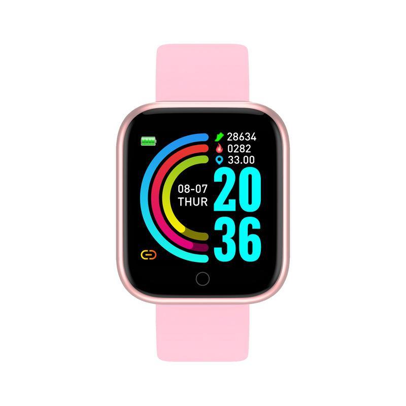 Bluetooth Smart Watches Men Waterproof Sport Fitness Tracker Smart Bracelet Blood Pressure Heart Rate Monitor Y68 Smartwatch For Men's and Boys - SJB-DIAMOND ELITES