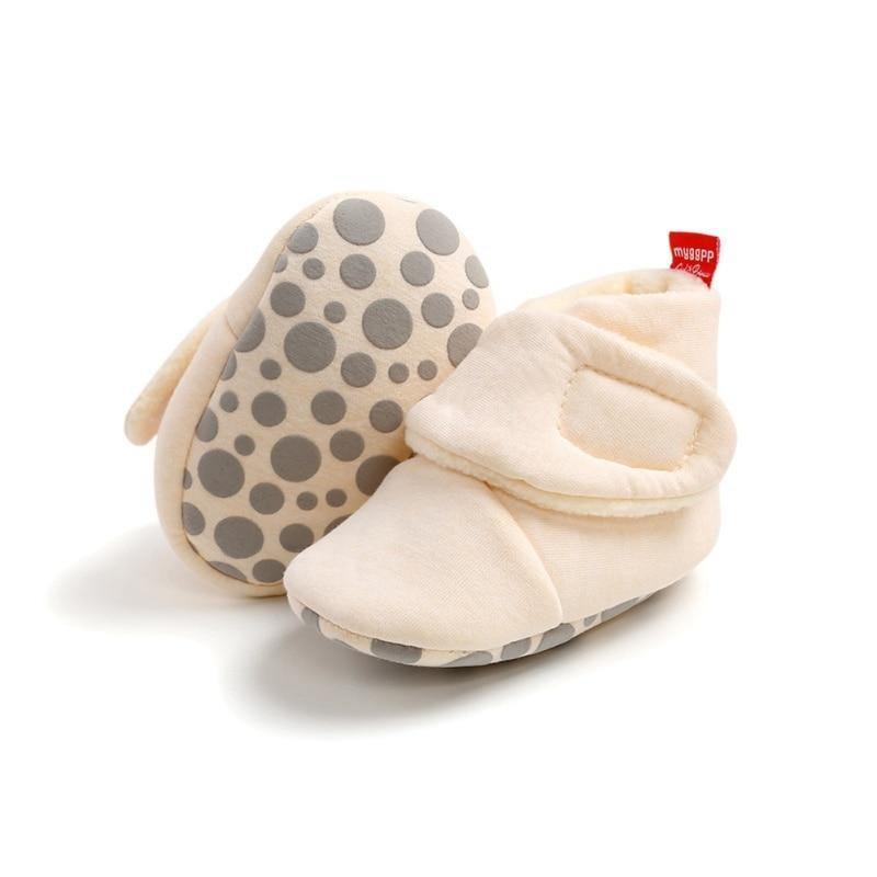 Winter Toddler Newborn Baby Crawling Shoes Boy Girl Slippers Prewalker Anti-slip Warm Infant Shoes Stevvex