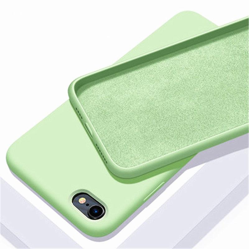 Soft-Touch Full-Body Protection Case For iPhone Case for iPhone 14 13 12 Pro Max Mini Cover Silicone Phone Case for iPhone Flexible Ergonomic Case Design  for iphone Stevvex
