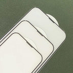 3Pcs Dust Net Protective Glass For iPhone 13 12 11 Pro XS Max XR 12 Mini Full Cover Protector Tempered Glass on iphone 13 14 Pro  Soft Flexible Ceramic Film Screen Protector Compatible with iPhone Stevvex