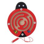 Children Magnetic Maze Toy Kids Wooden Puzzle Game Toy Kids Early Educational Brain Teaser Wooden Toy Intellectual Stevvex Board - SJB-DIAMOND ELITES