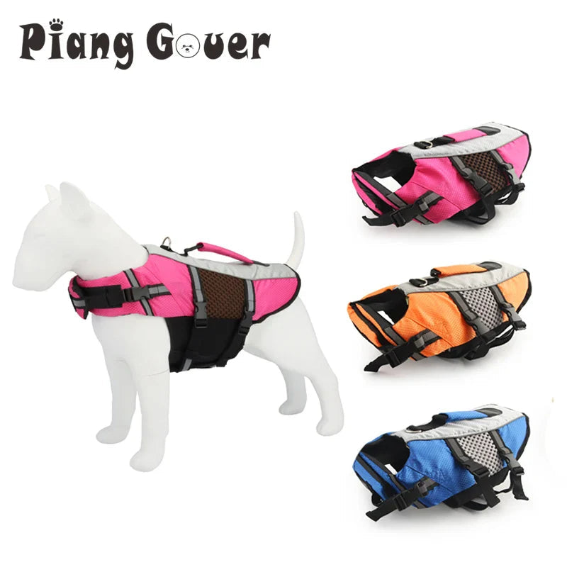 Pet Life Vest Jacket Comfortable Dog Swimsuit THRIXINE