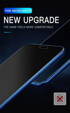 3Pcs Frosted Matte Soft Ceramic Film for iPhone 11 12 Pro Max 6 S 8 7 Plus Screen Protectors for IPhone 13 14 Pro XS MAX X XR SE Full Coverage Clear and Scratch Resistant Screen Protection