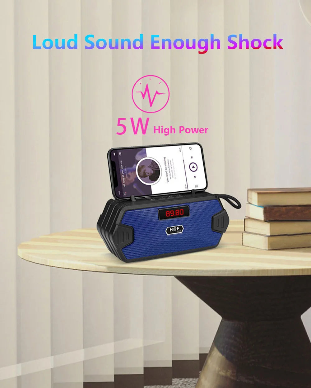 Portable Wireless Speaker Bluetooth-compatible Outdoor USB Speakers With FM Radio Receiver AUX TF MP3 Loudspeaker For Phone PC Lootquake LLC