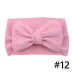 Baby Girls Headband Big Bow Hair Band Kids Adjustable Head Wrap Turban Infant Hair Accessories