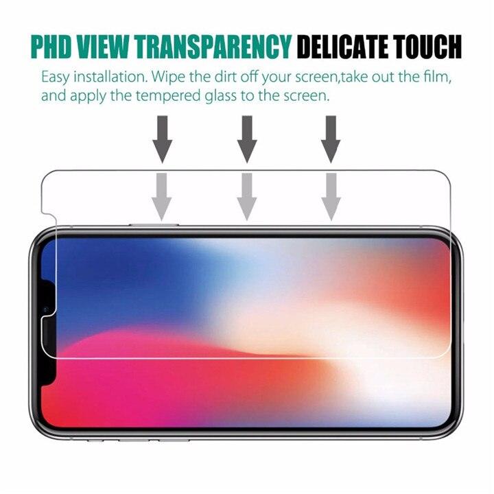 3pcs For iPhone 12 13 Mini 14 Pro Max Glass Screen Protector For iPhone XR XS SE 2022 6 7 8 Plus 13 Pro Max Glass Not Full Cover Curved Edge Anti Explosion Temper Glass Screen Protector for iPhone Stevvex