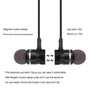 Luxury Modern New 5.0 Bluetooth Earphone Sports Neckband Magnetic Wireless earphones Stereo Earbuds Music Metal Headphones With Mic For All Phones - SJB-DIAMOND ELITES