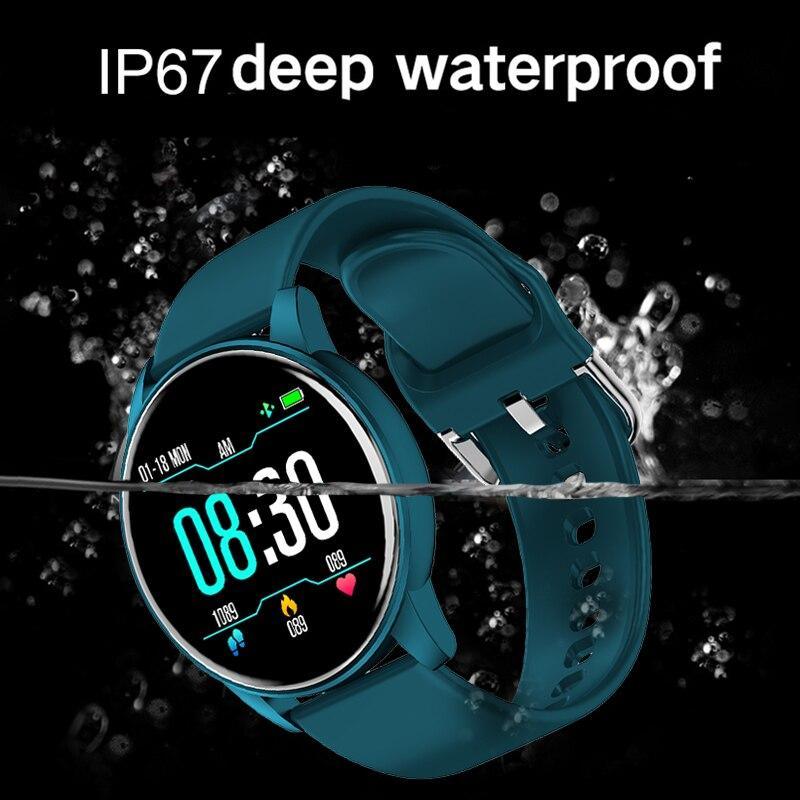 New Smart Unsiex Luxury Watch For Men and Women With 1.3 Color Screen and Heart Rate Blood Pressure For Sport Multifunctional Waterproof Smartwatch - SJB-DIAMOND ELITES