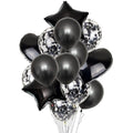 14Pcs Multi Confetti Balloons For Happy Birthday Party Balloons In Several Luxury Variant Helium Ballons For Celebrations for Boy Girls and  Babies party - SJB-DIAMOND ELITES